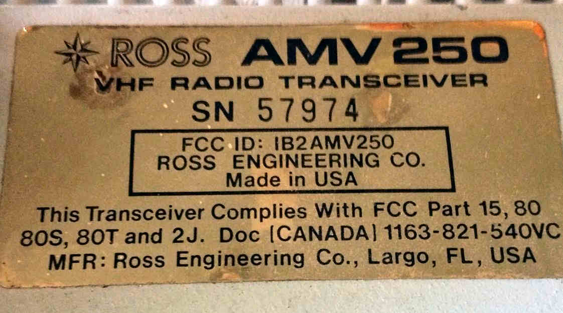 Ross AMV 250